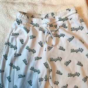 forever 21 naughty and nice pants